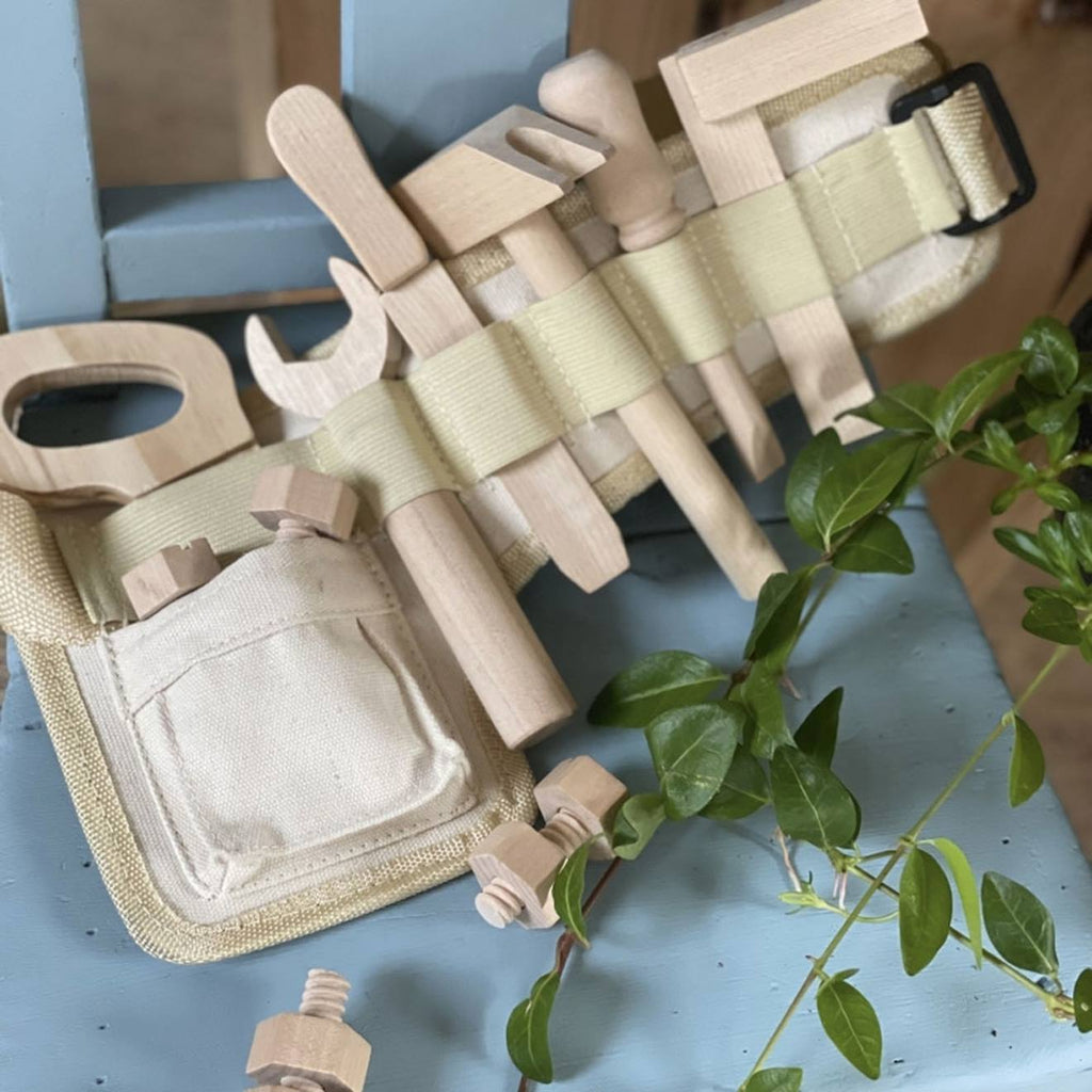 Ceinture du bricoleur beige