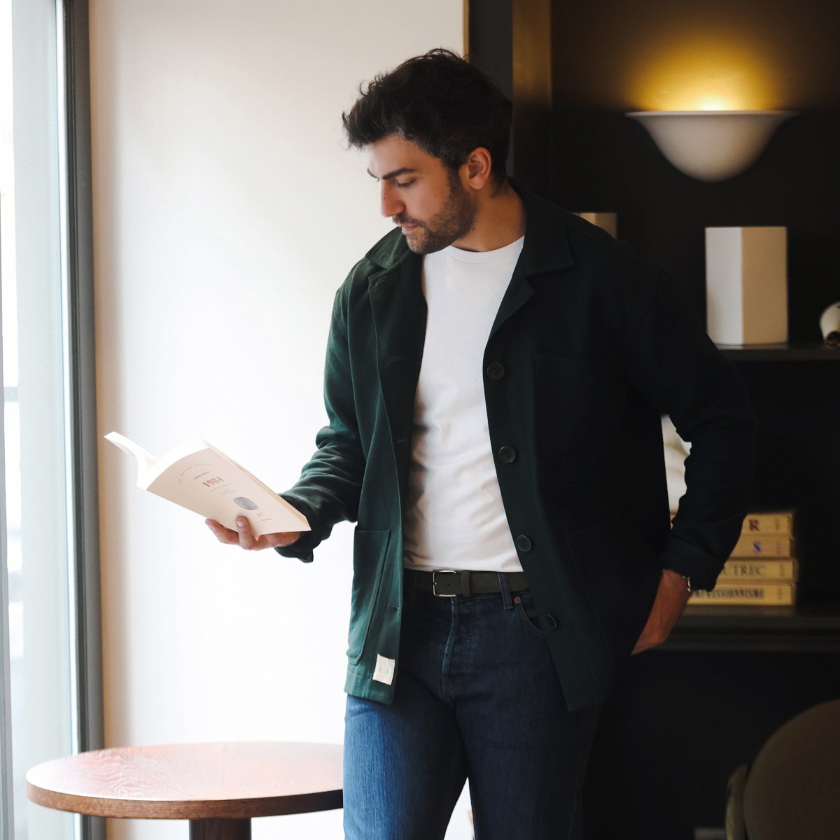 Ceinture en cuir suédé – L’élégance italienne au quotidien