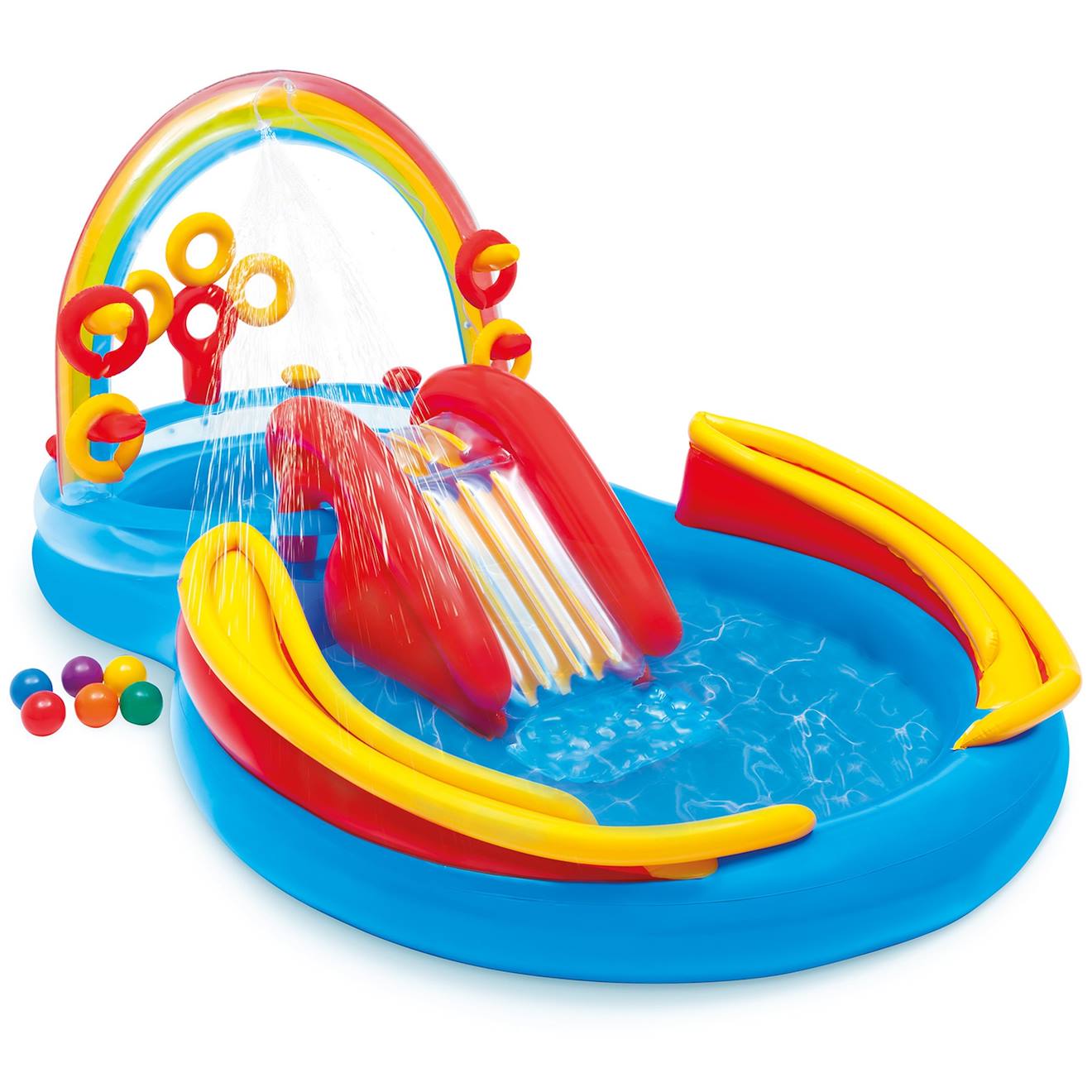 Centre de jeux aquatiques multicolore