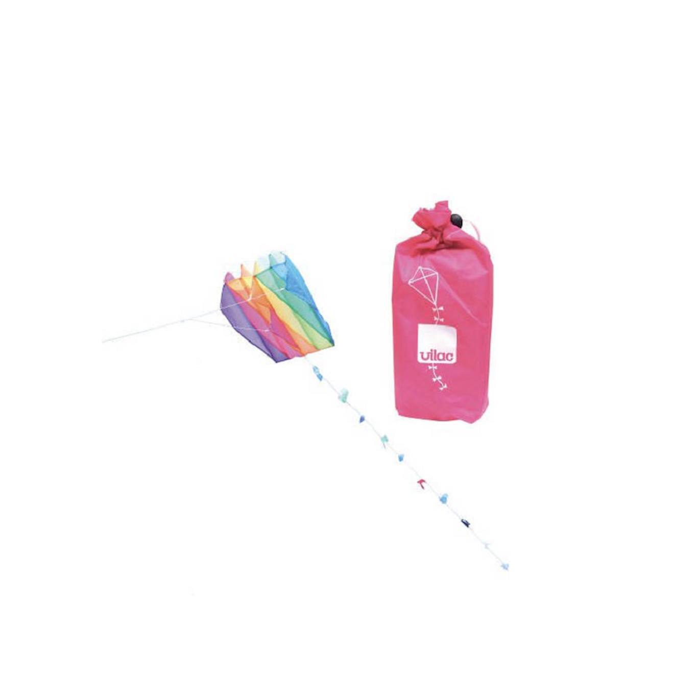 Cerf-volant de poche rose