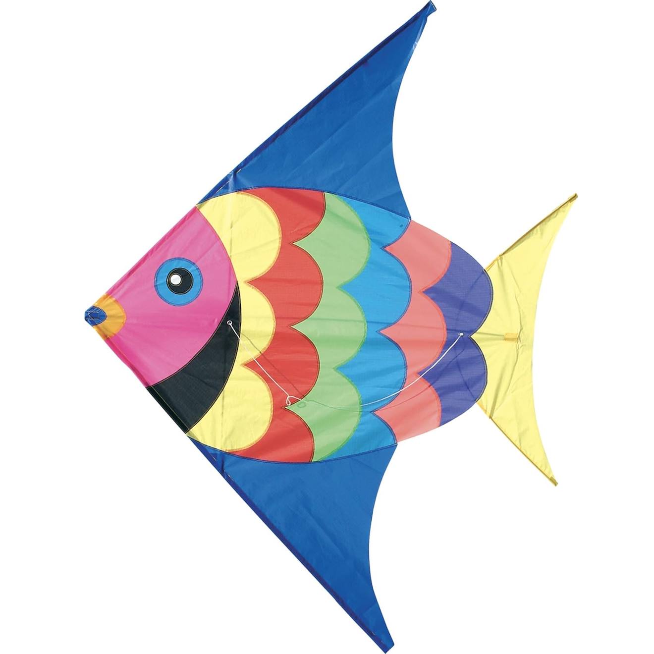 Cerf volant poisson orange