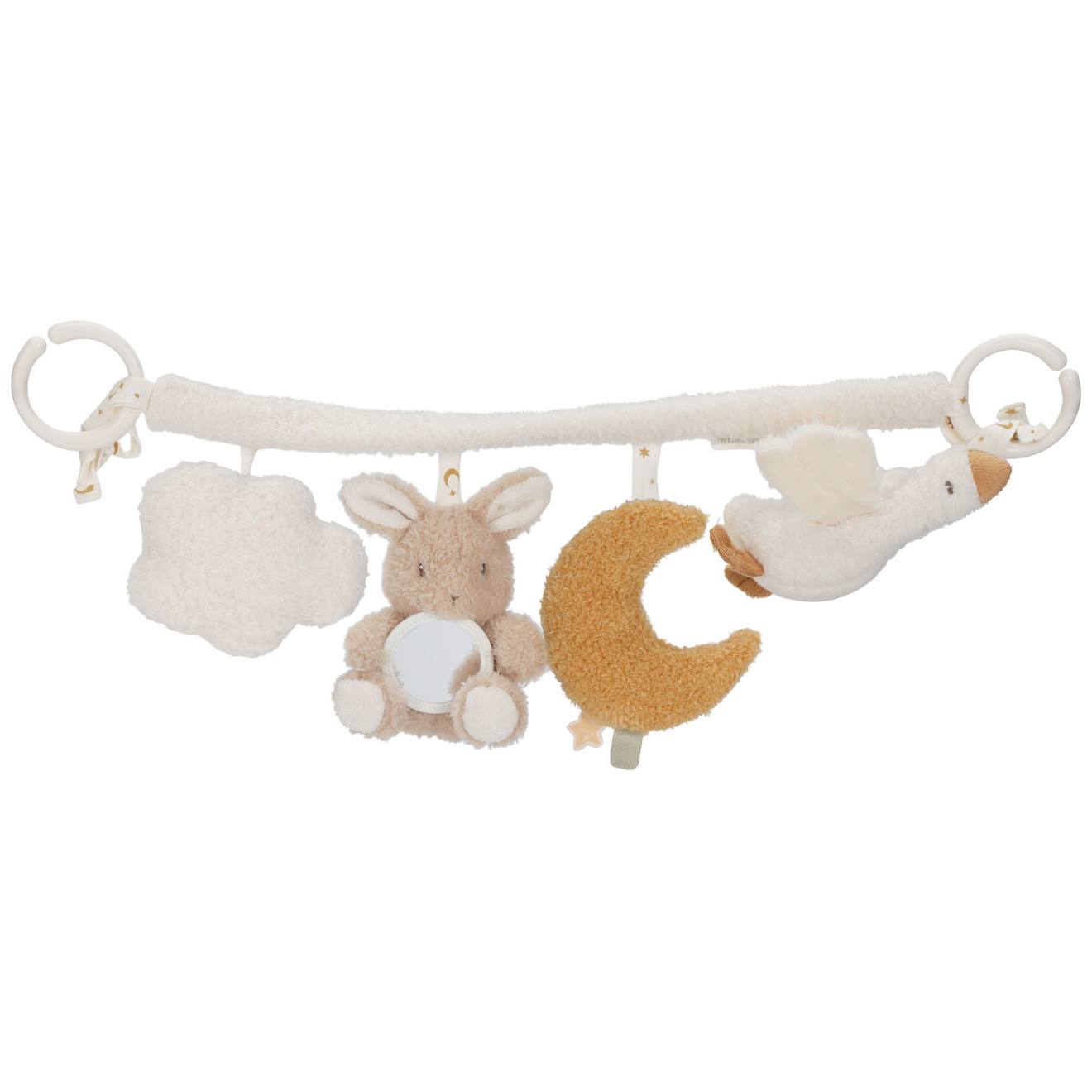 Chaîne d'activités pour poussette newborn multicolore