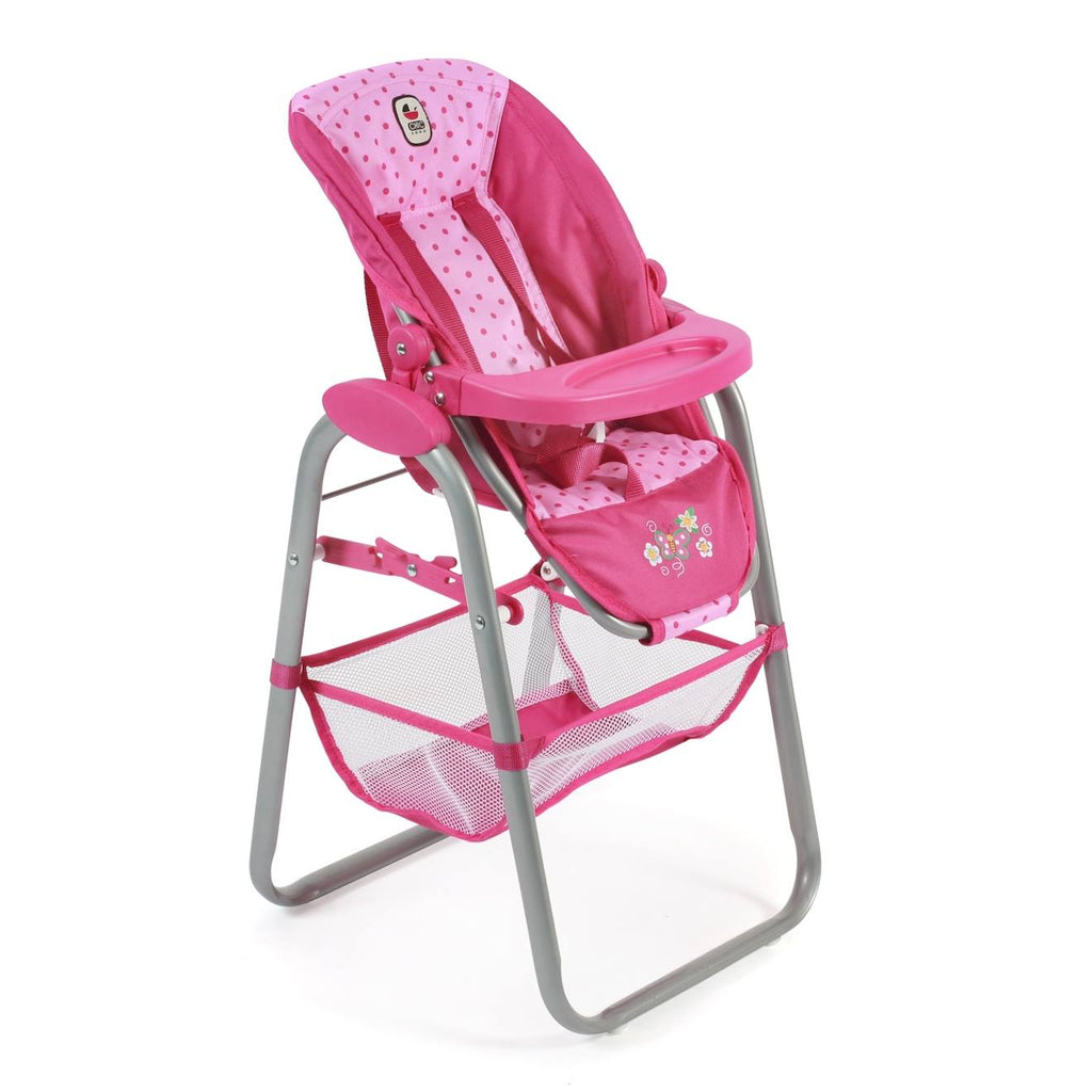 Chaise haute pour poupées - coloris 31 rose