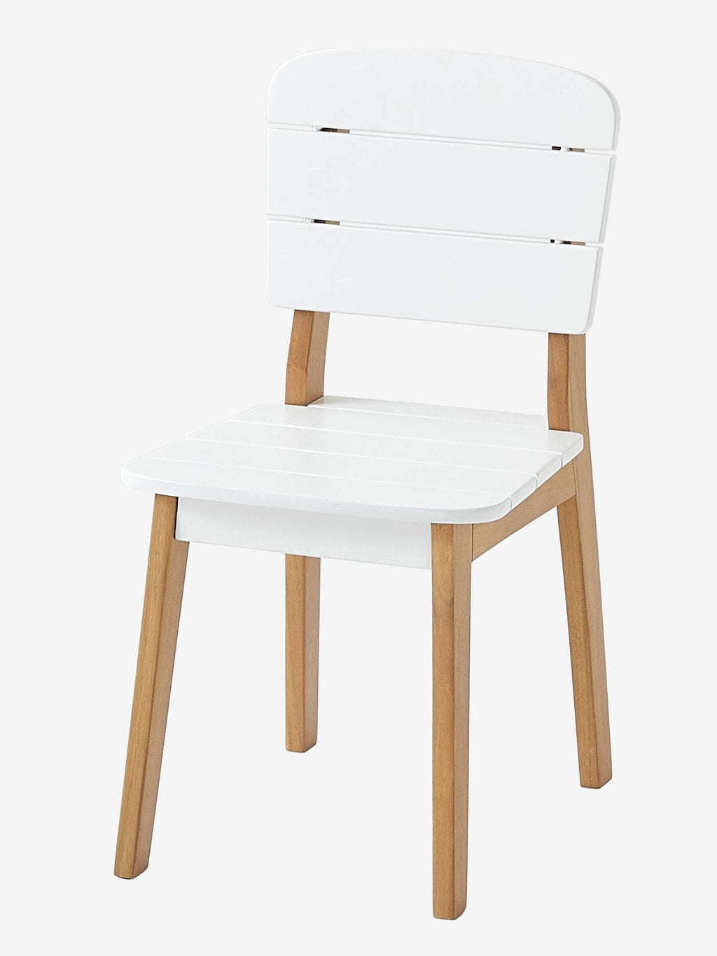 Chaise maternelle outdoor/indoor tropicool blanc
