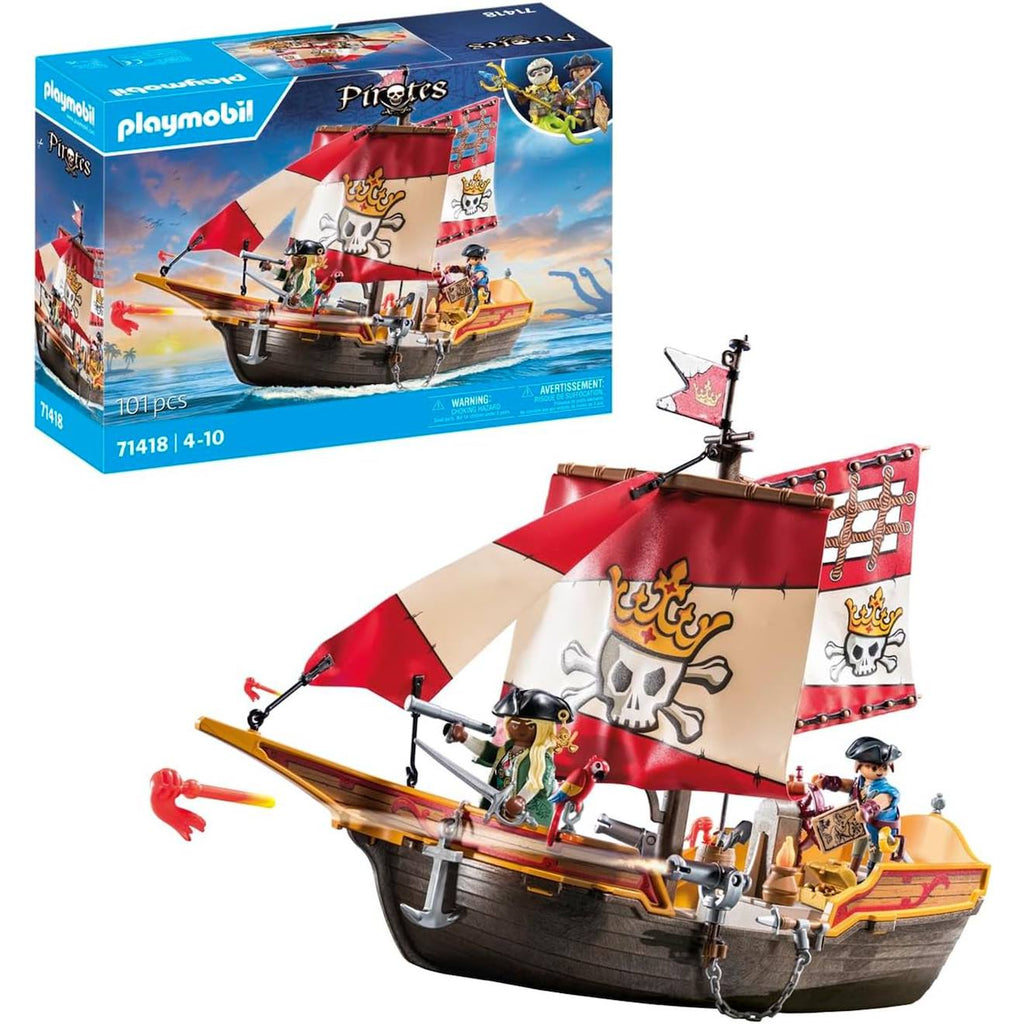 Chaloupe des pirates 71418 multicolore