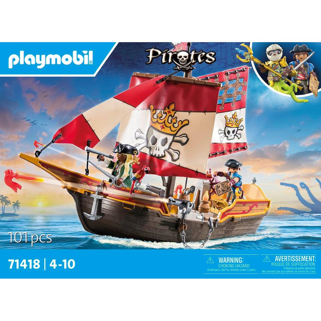 Chaloupe des pirates 71418 multicolore