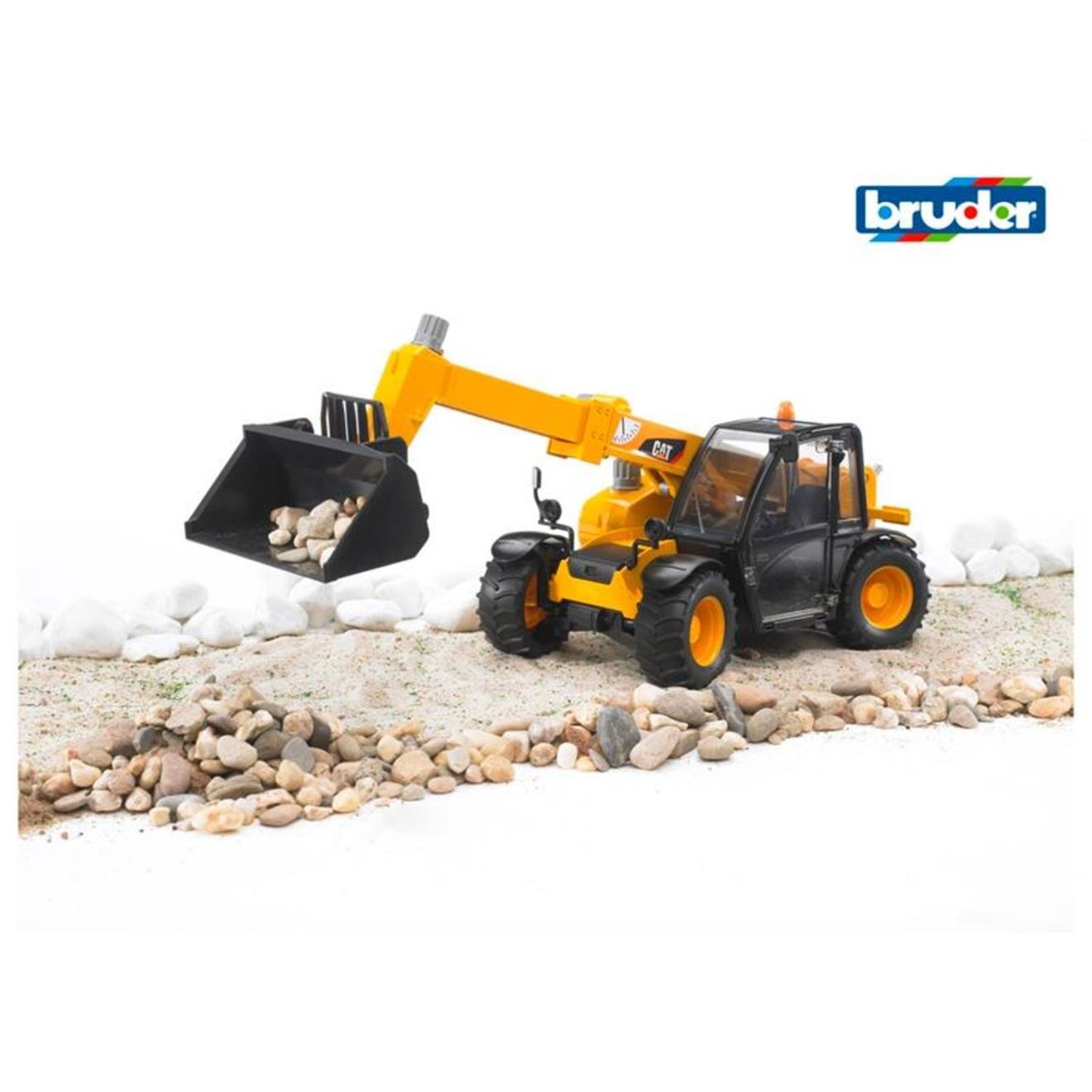Chargeur télescopique cat jaune
