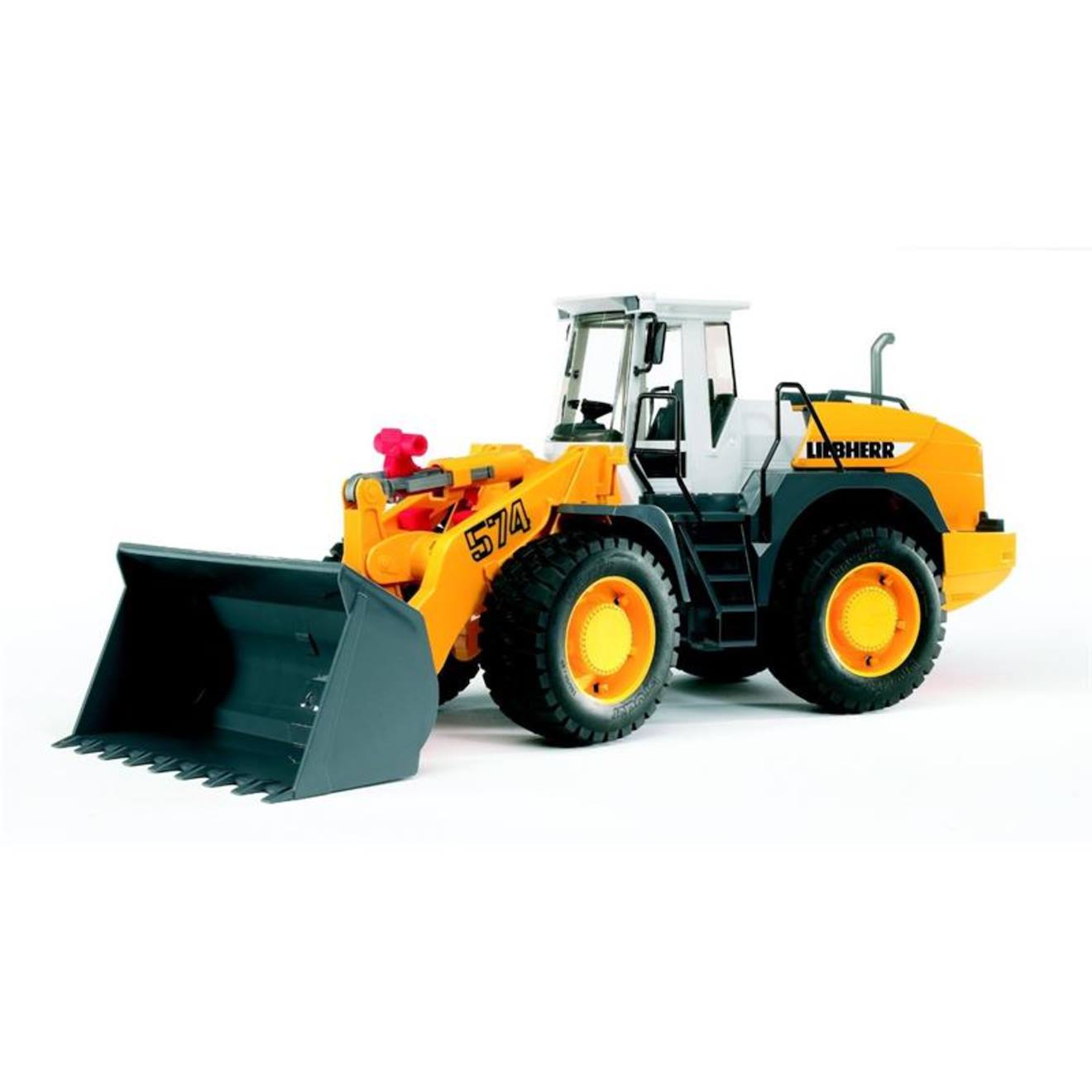 Chargeuse sur pneus liebherr l574 jaune