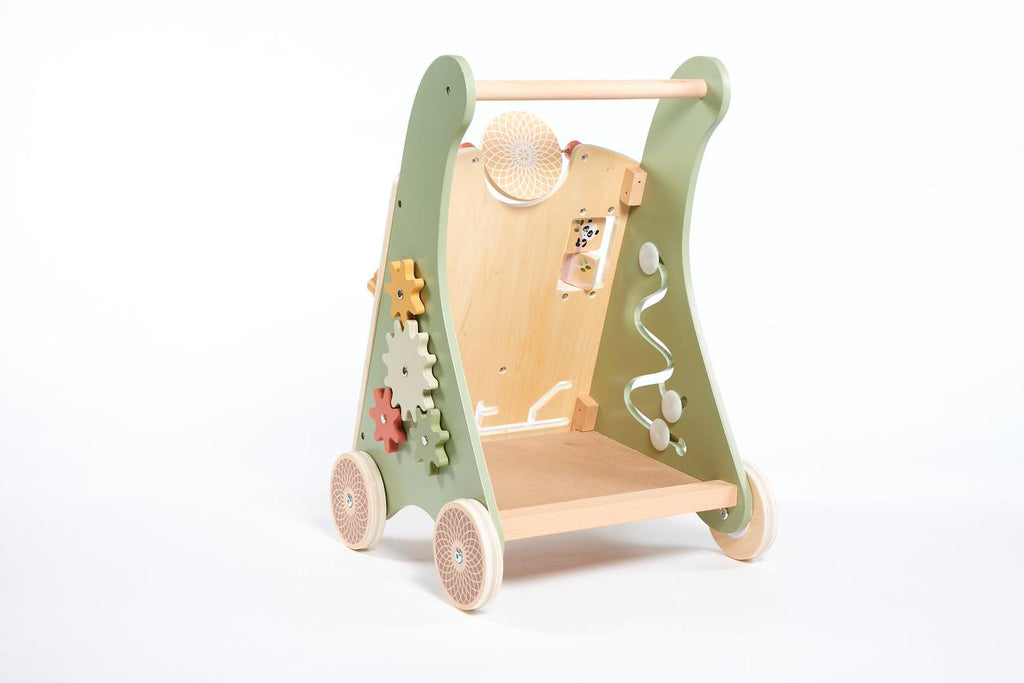 Chariot de marche en bois boho chic boho chic