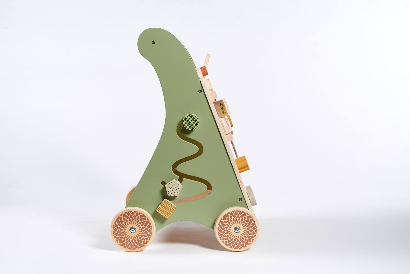 Chariot de marche en bois boho chic boho chic