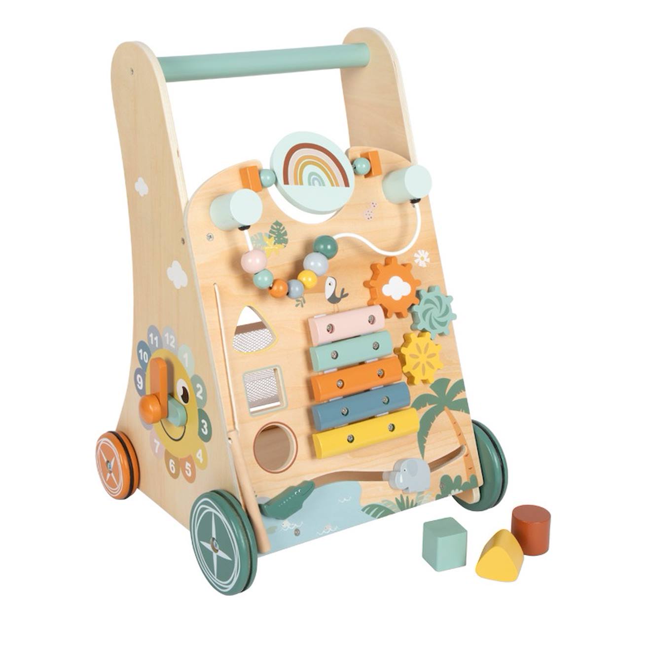 Chariot de marché safari beige