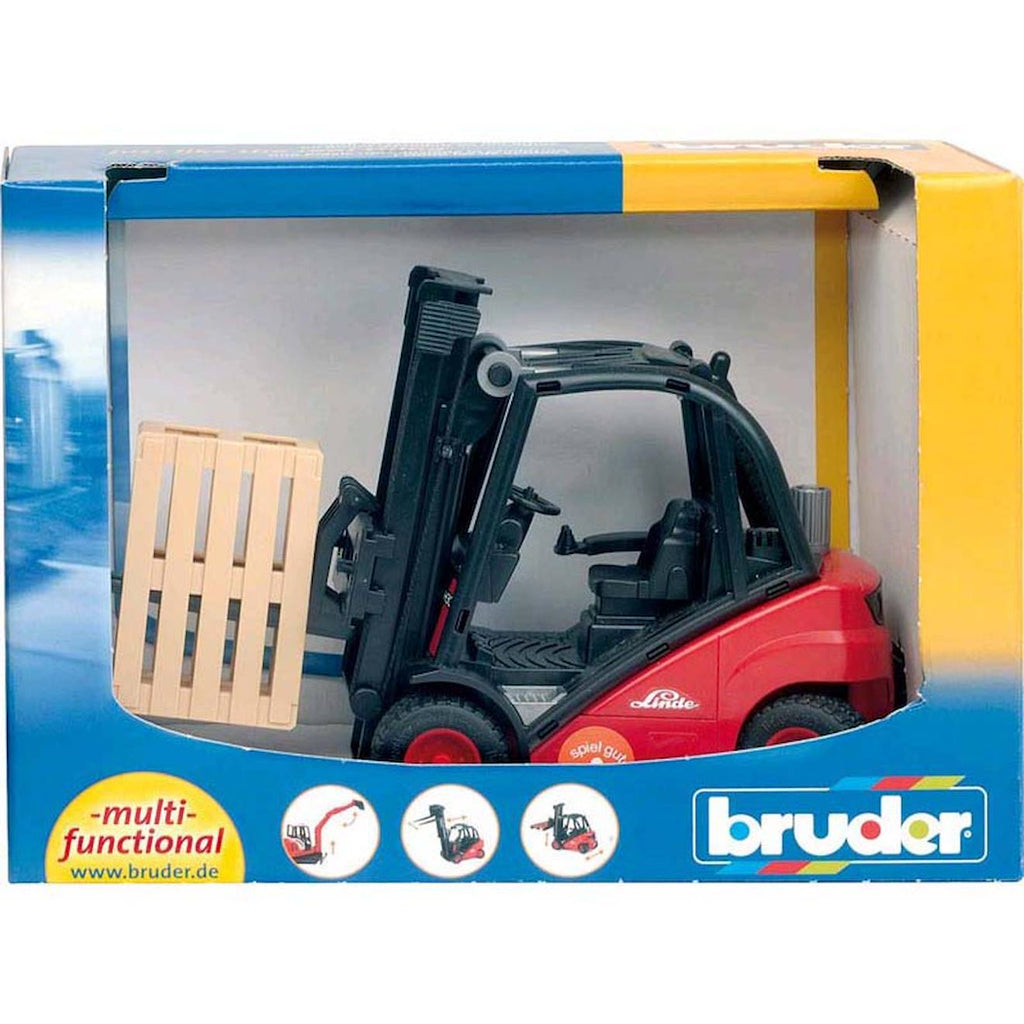 Chariot élévateur linde h30d rouge