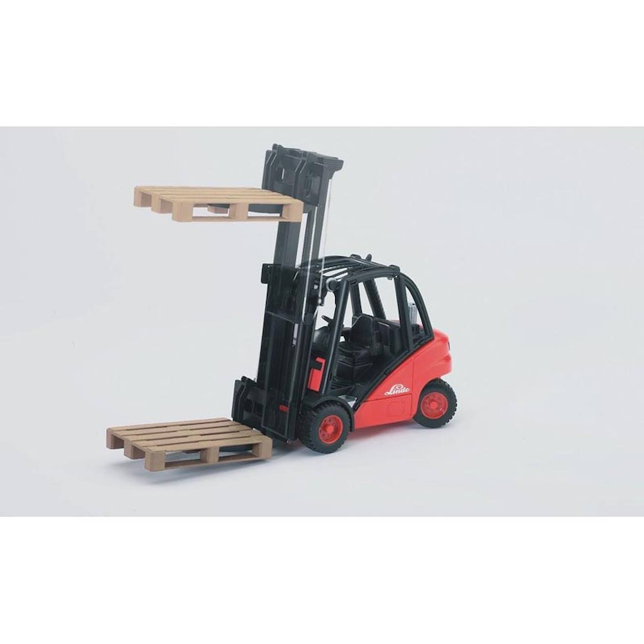 Chariot élévateur linde h30d rouge