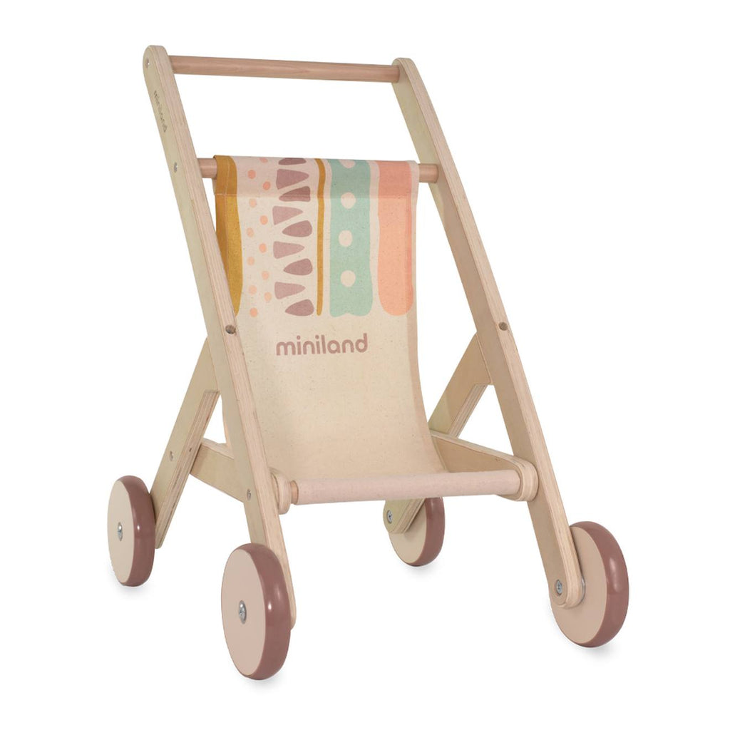 Chariot en bois pour poupées bois