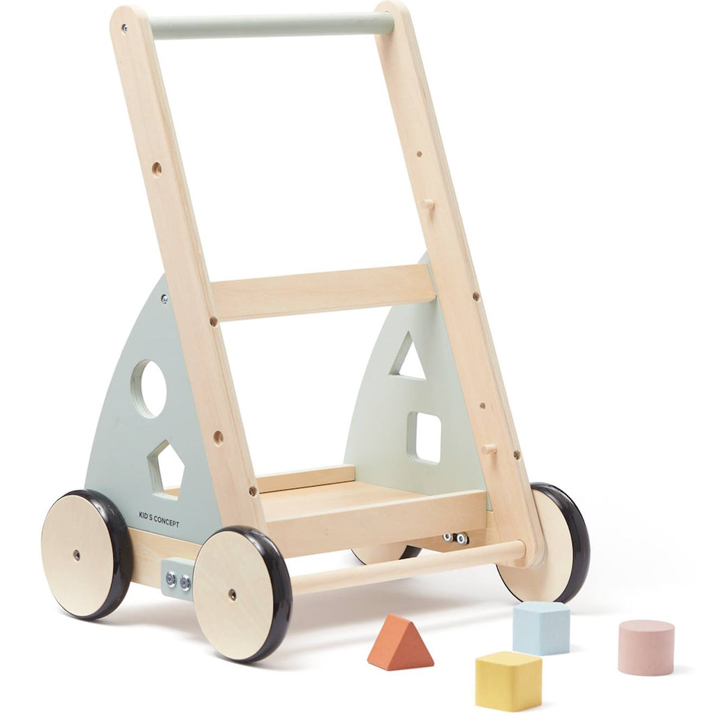 Chariot multi-activités edvin bleu, orange, jaune