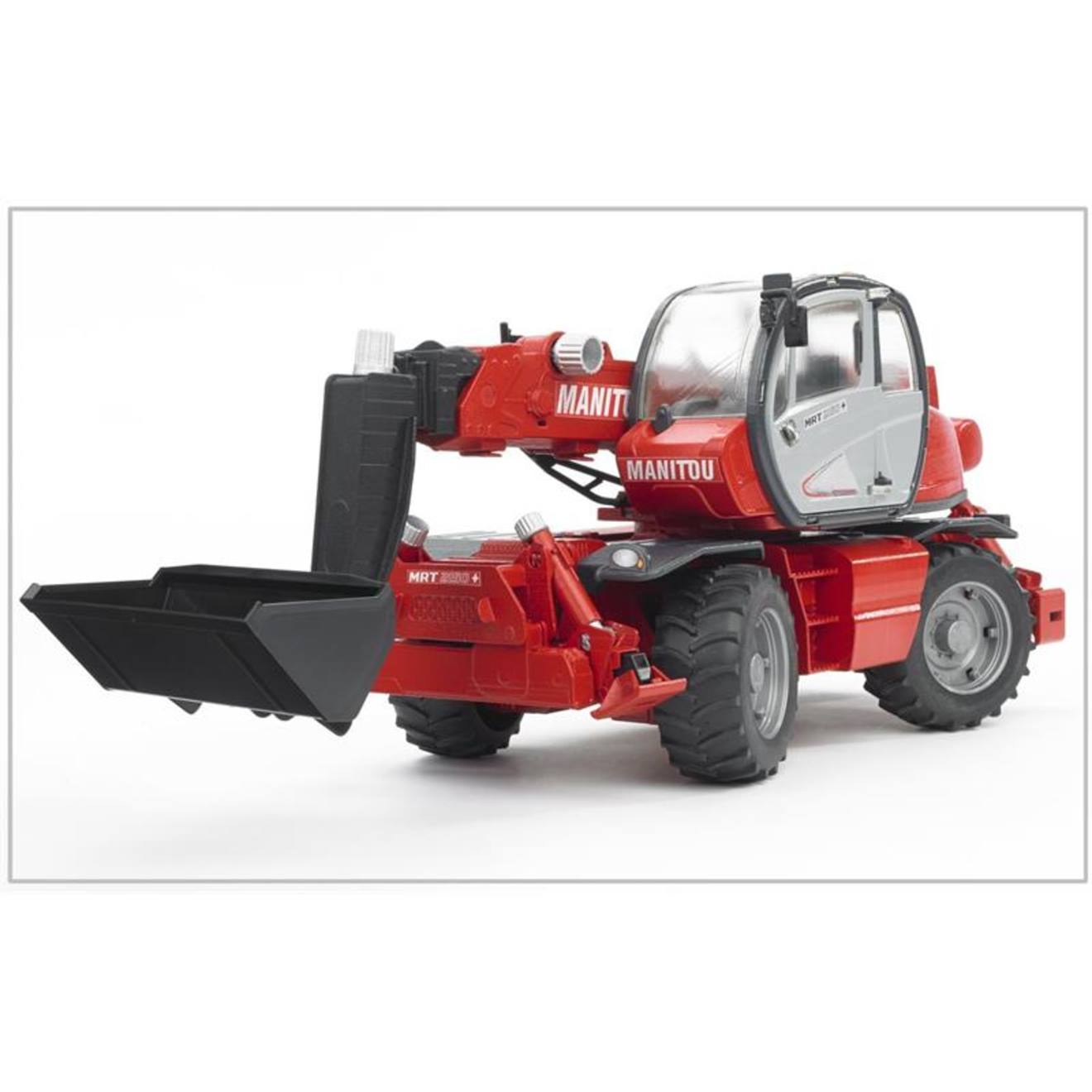Chariot télescopique manitou mrt 2150 privilège rouge