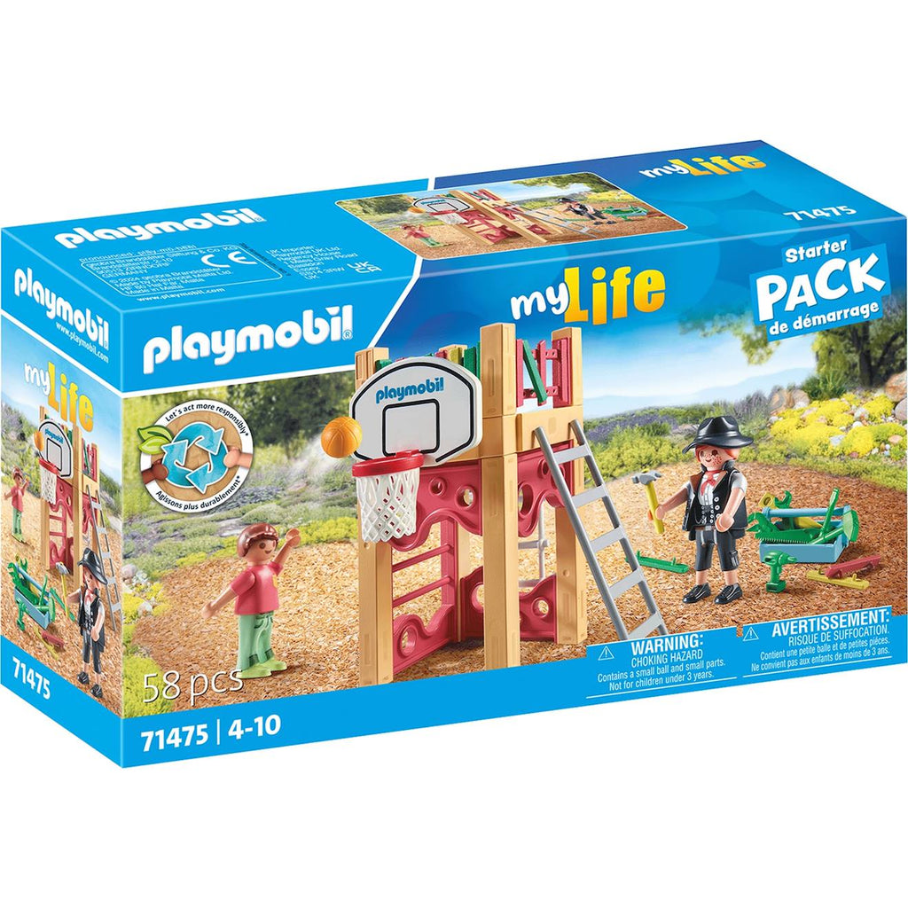 Charpentier avec tourelle de jeu 71475 multicolore