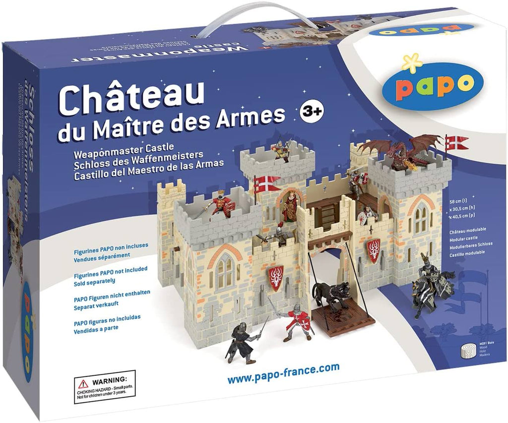 Château maître des armes beige