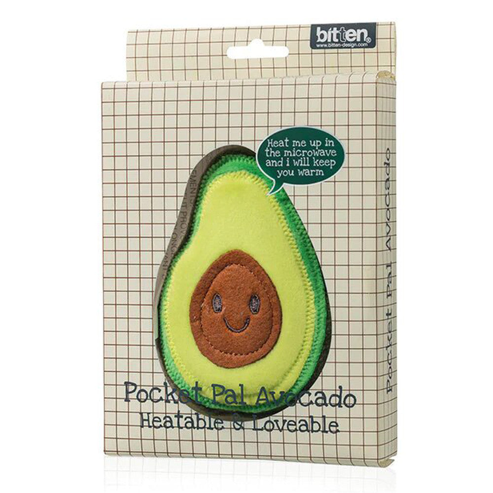 Chauffe-Mains Avocat Micro-Ondable - Bouillottes Originales CadoMaestro