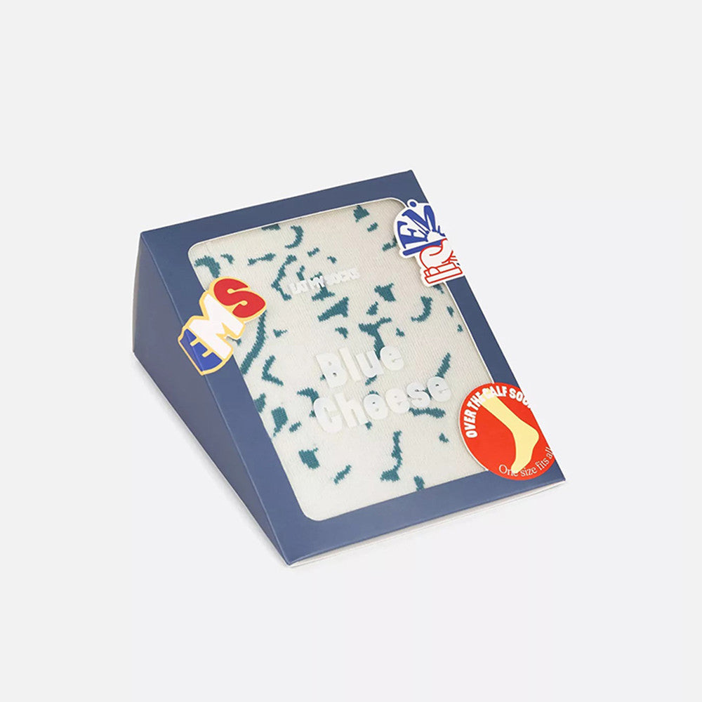 Chaussettes Fromage Bleu - Chaussettes Originales