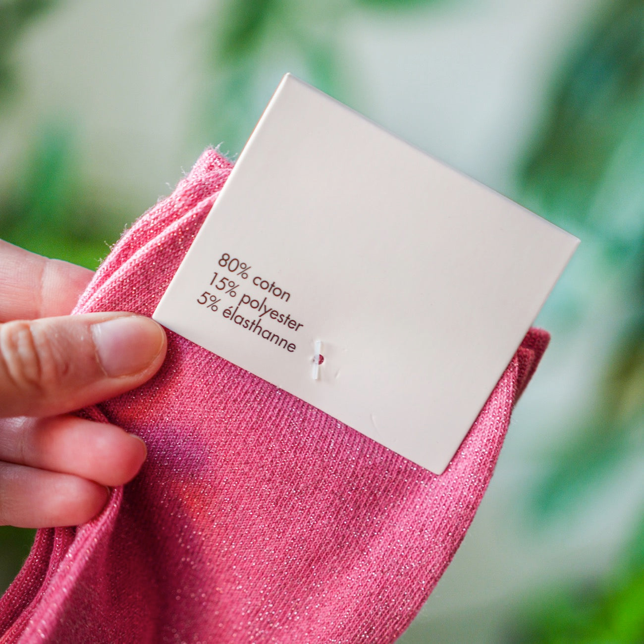 Paire de chaussettes pailletées Copine pour meilleure amie