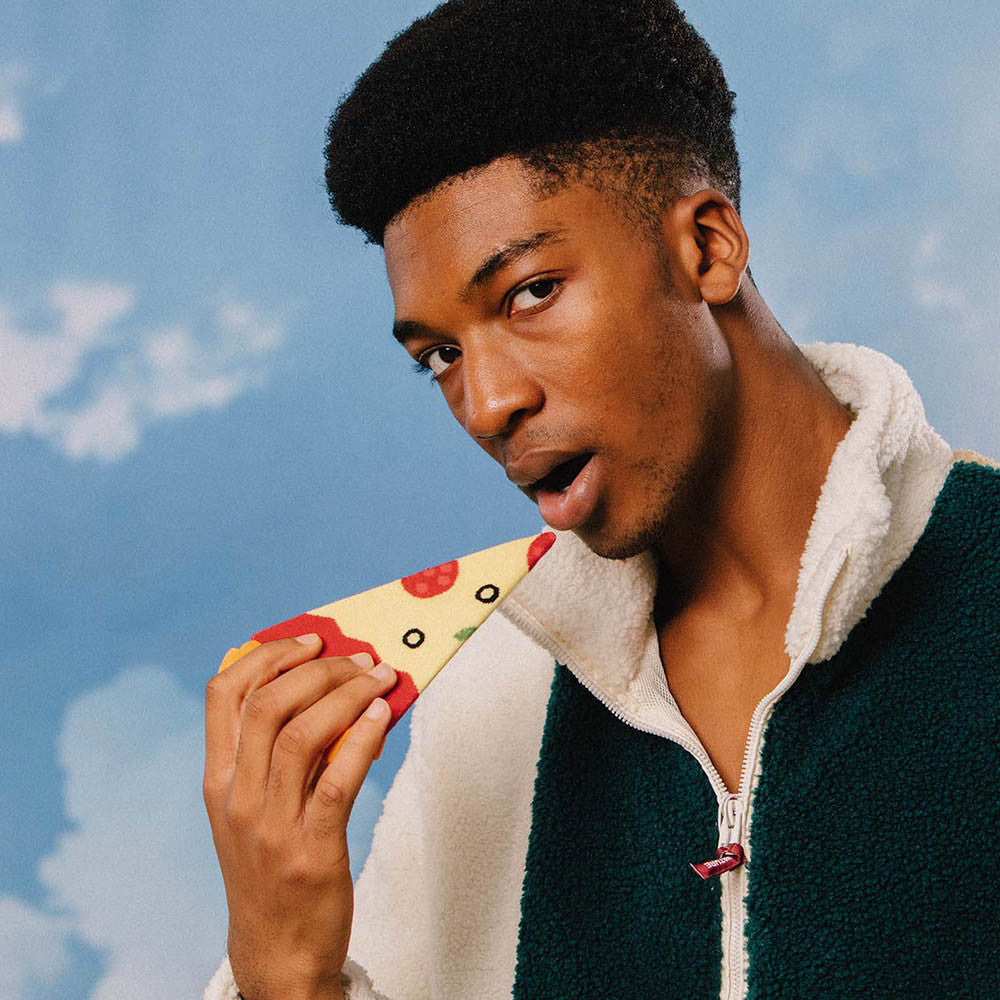 Chaussettes Pizza - Chaussettes Originales