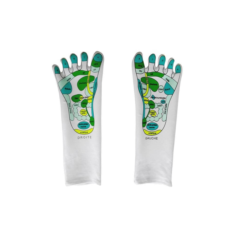 Chaussettes de Réflexologie (x2) - Accessoires de Massage CadoMaestro