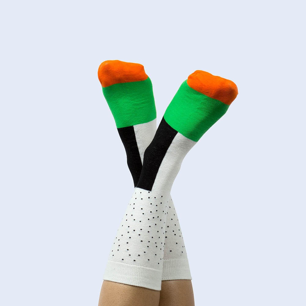 Chaussettes Sushi Saumon (x3) - Chaussettes Originales Eat my socks by Doiy