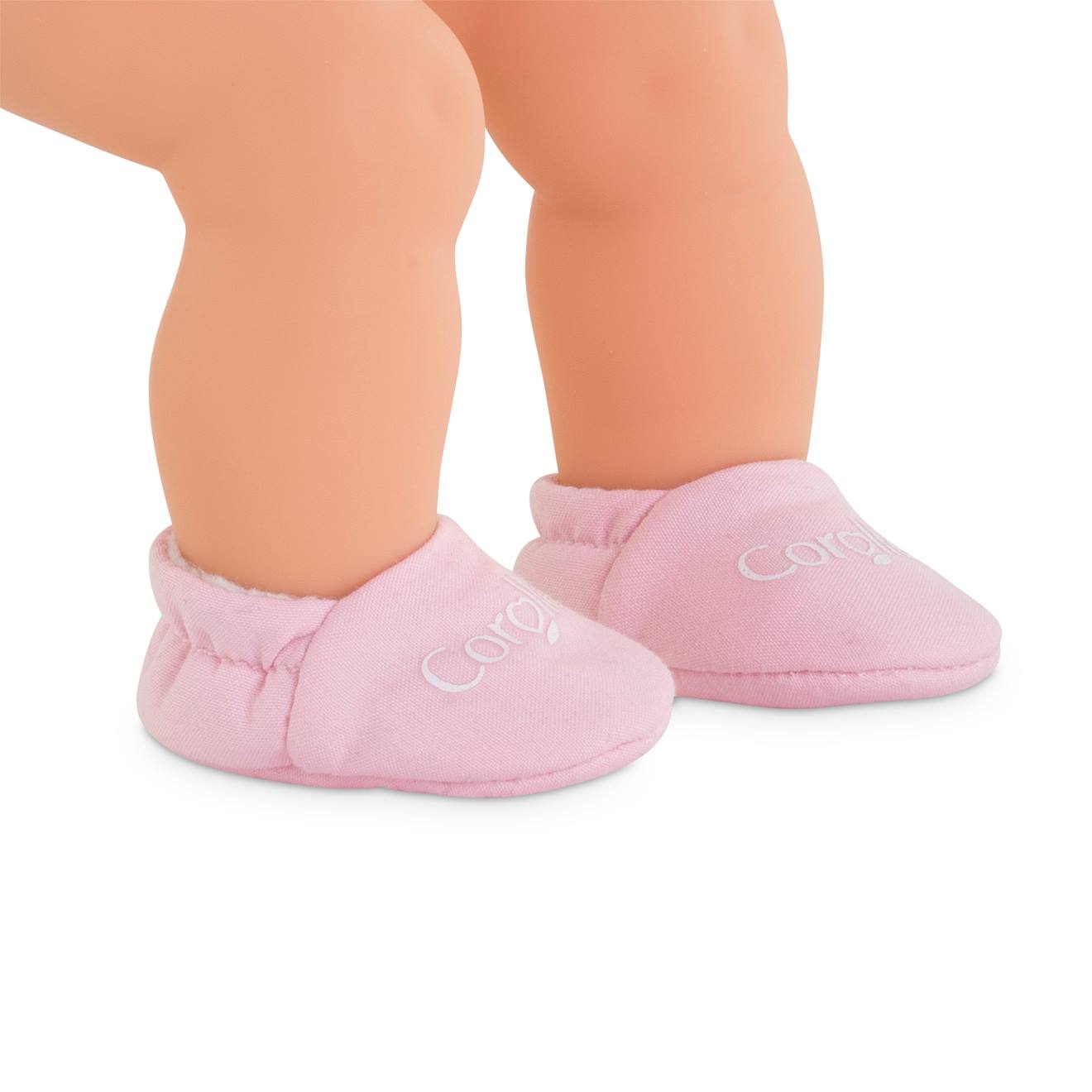 Chaussons roses pour poupon 30 cm multicolore