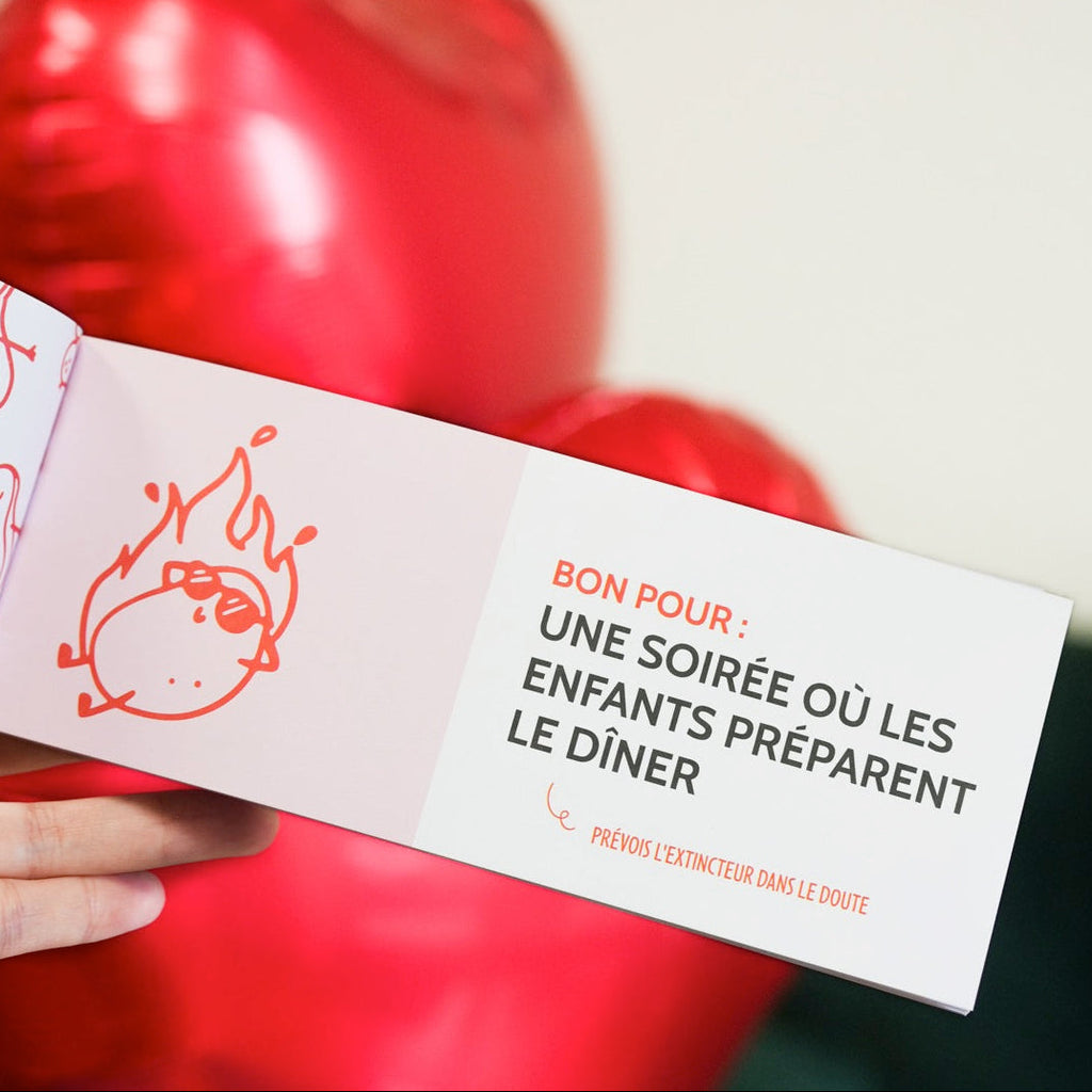 Chéquier Maman rose avec 30 bons à offrir