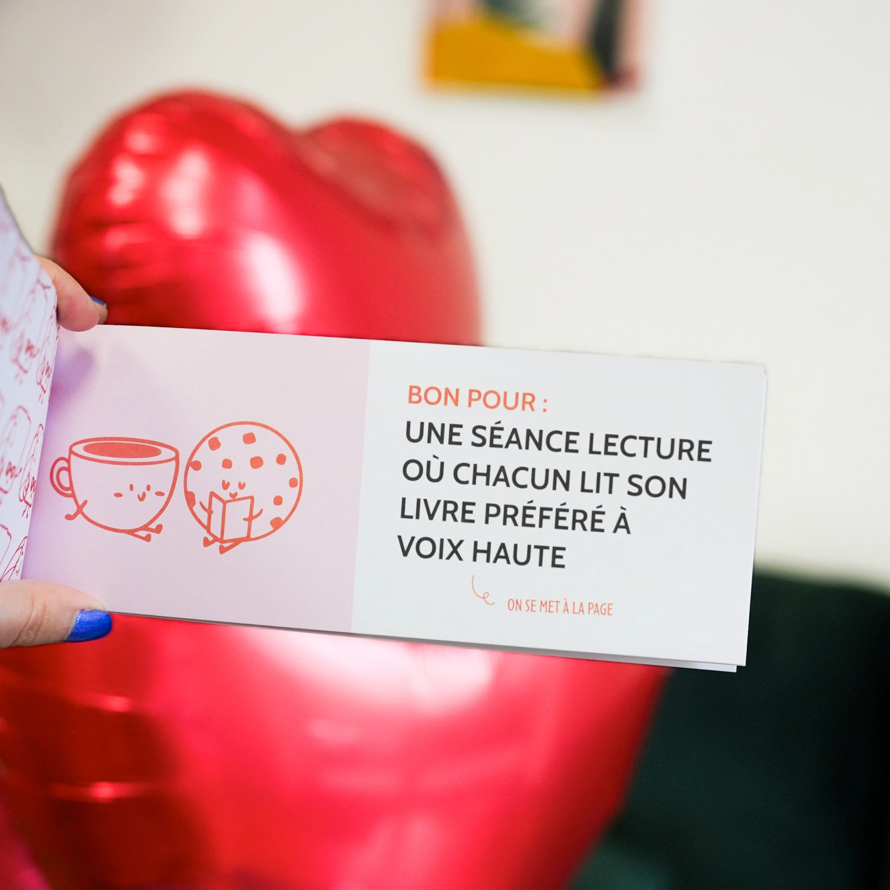 Détail des bons du chéquier pour Maman