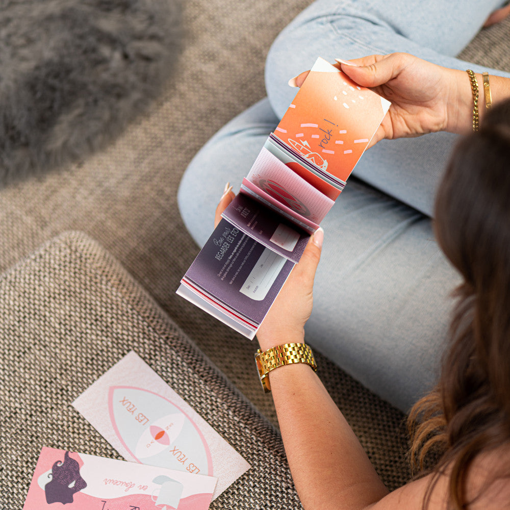 Chéquier Romantique Petits Moments à Deux - Jeux de Couple Opari