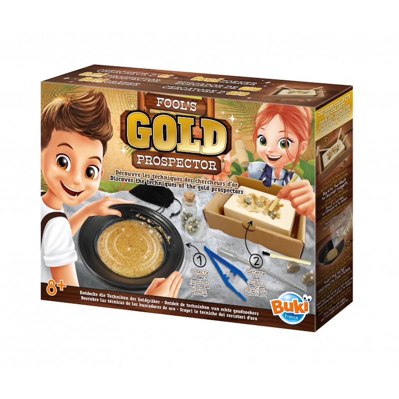 Chercheur d'or marron