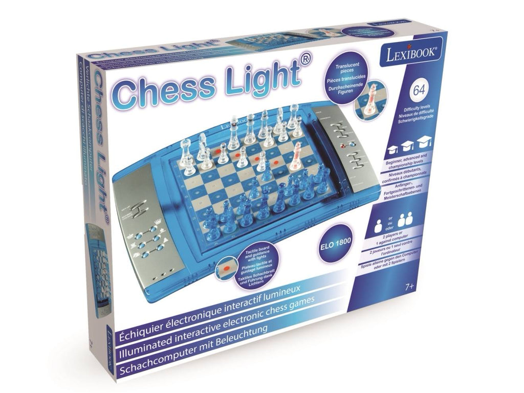 Chesslight jeu d'échecs électronique lumineux bleu