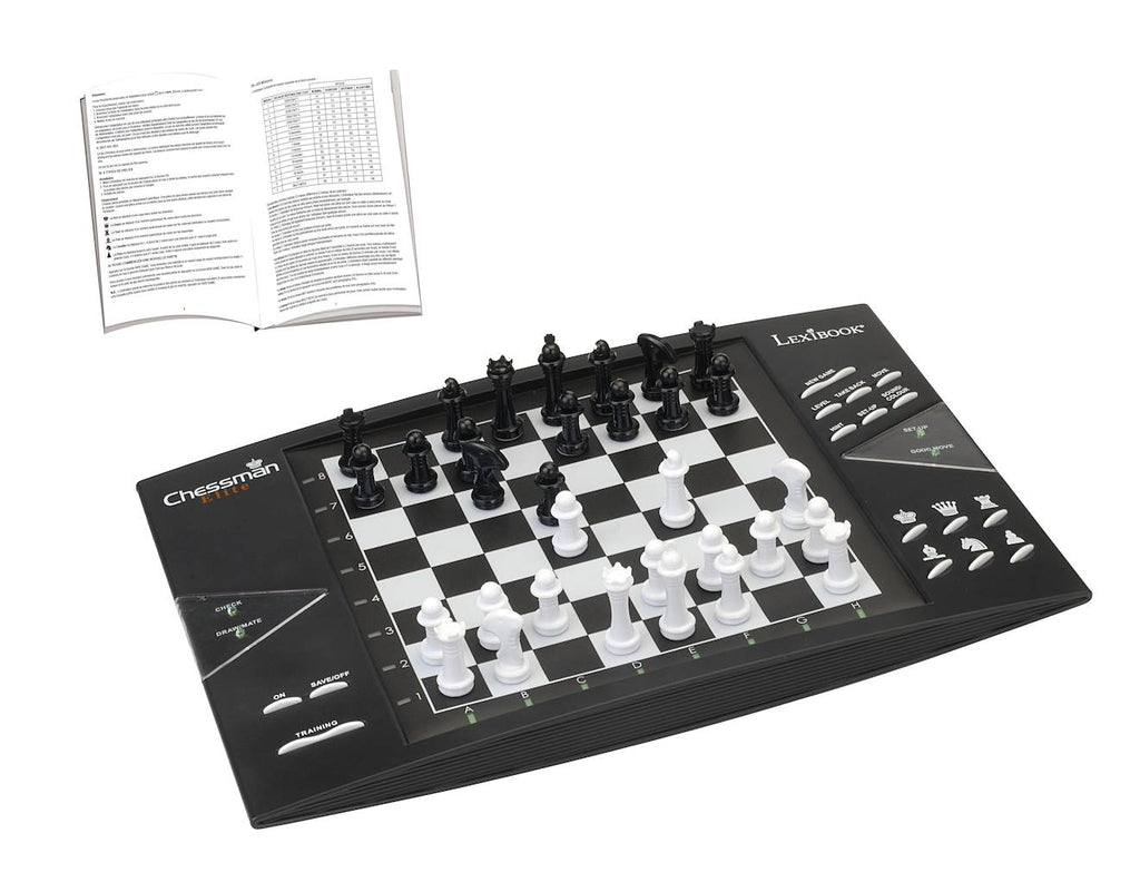 Chessman elite, jeu d'échecs électronique noir