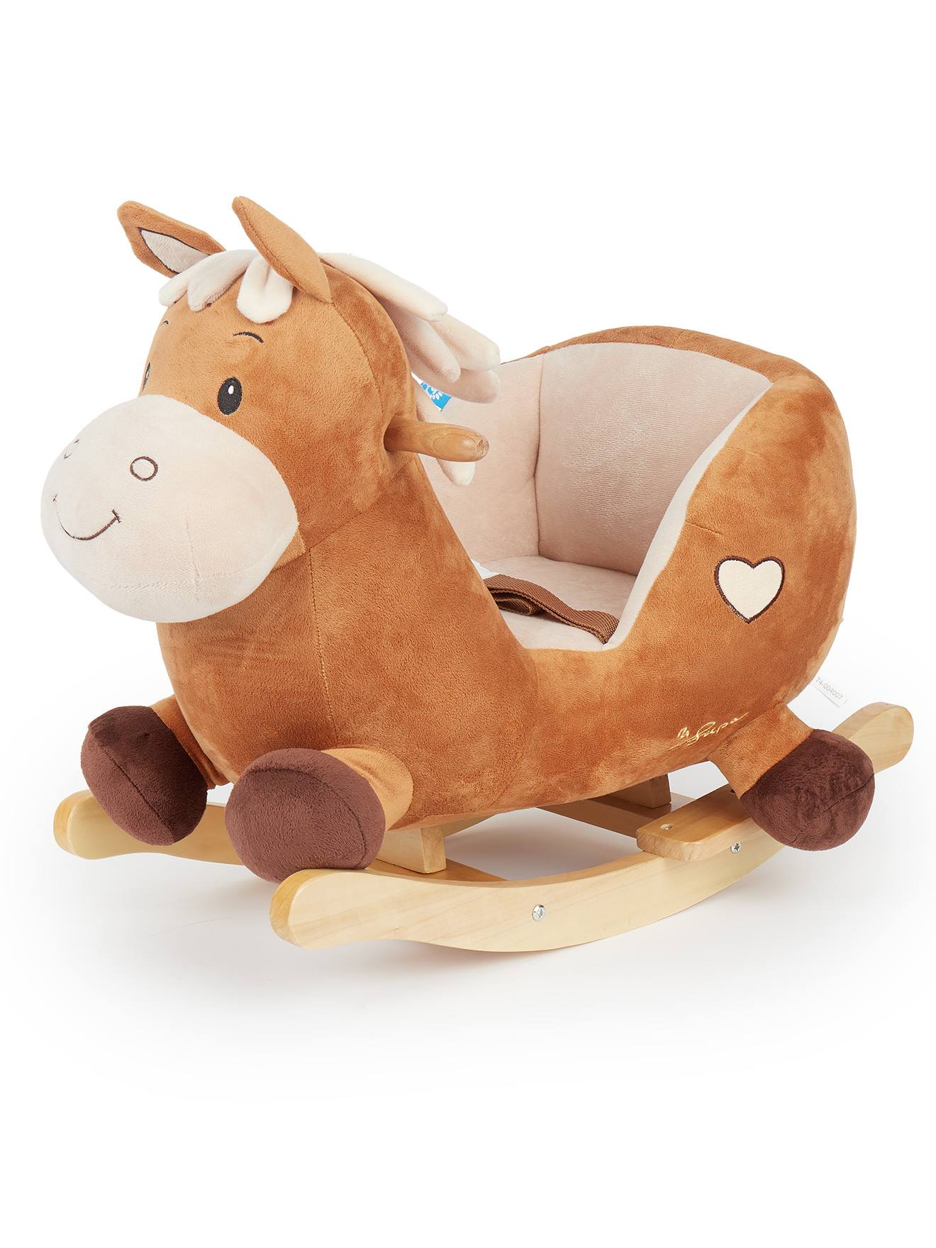 Cheval à bascule - avec ceinture de sécurité cheval calimero