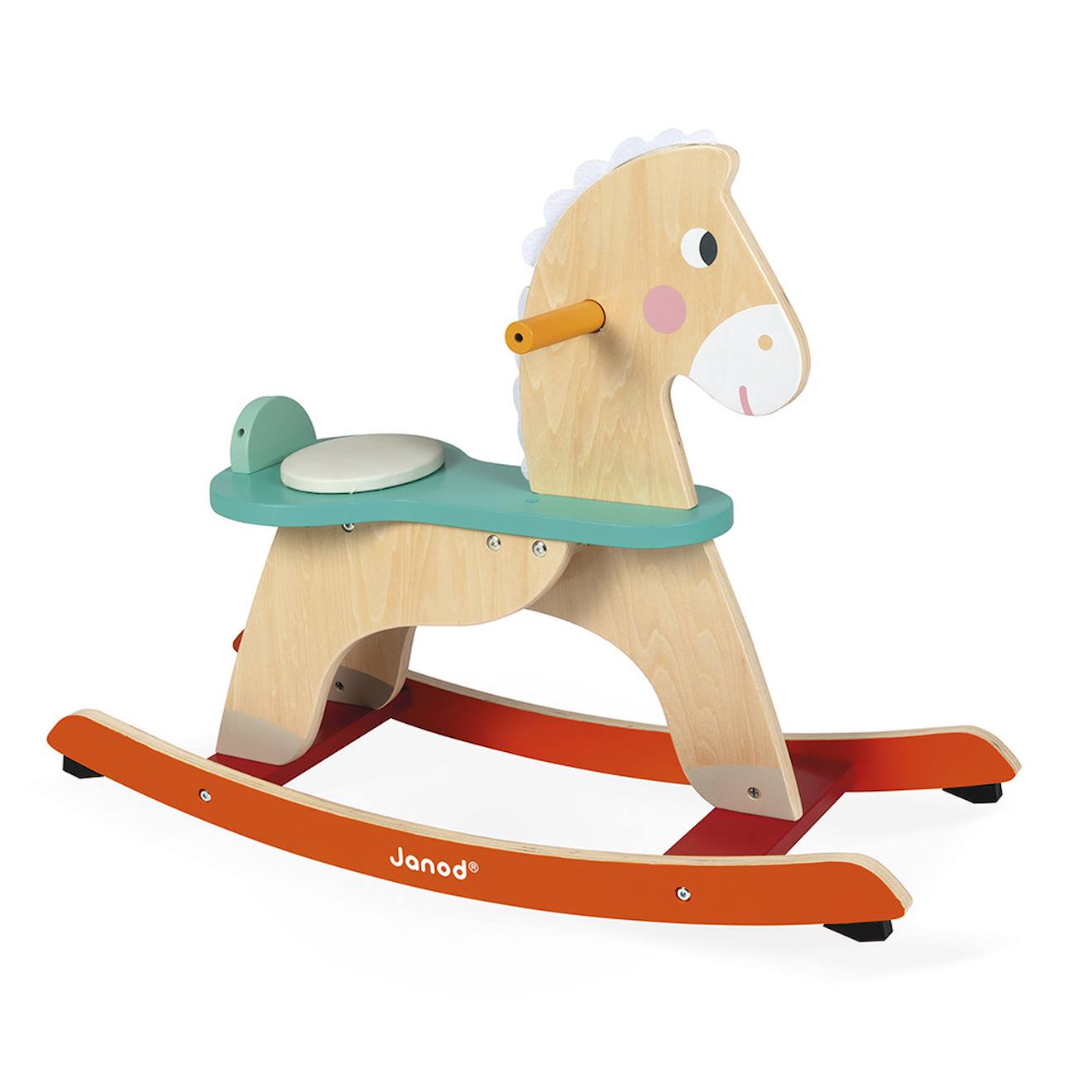 Cheval à bascule évolutif zigolos multicolore