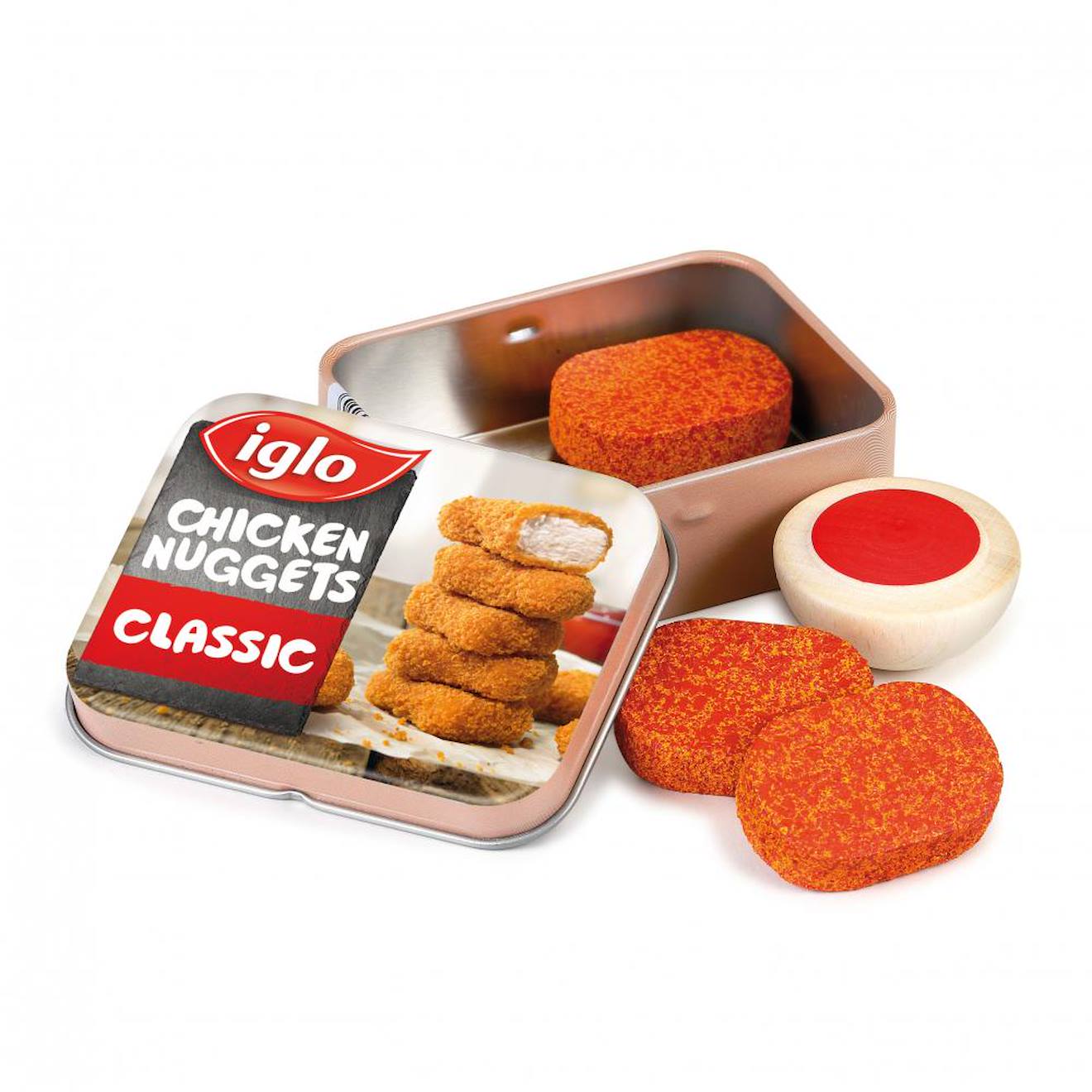 Chicken nuggets iglo marron