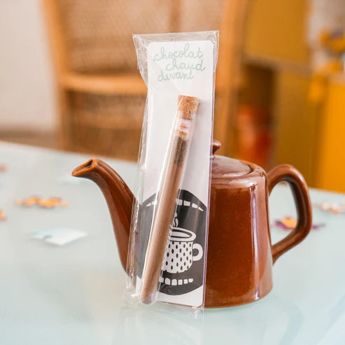 Tube à chocolat chaud - J'ai quelque chose à te dire