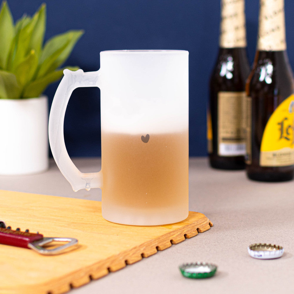 Chope à Bière Anniversaire à Personnaliser - Chope de Bière Personnalisée
