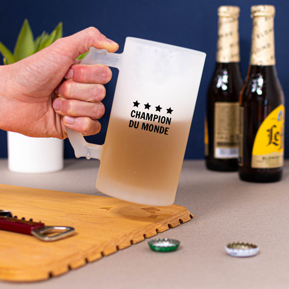 Chope à Bière Légende à Personnaliser - Chope de Bière Personnalisée