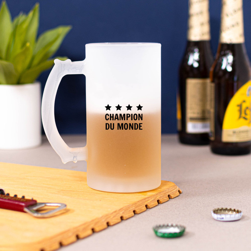 Chope à Bière Légende à Personnaliser - Chope de Bière Personnalisée