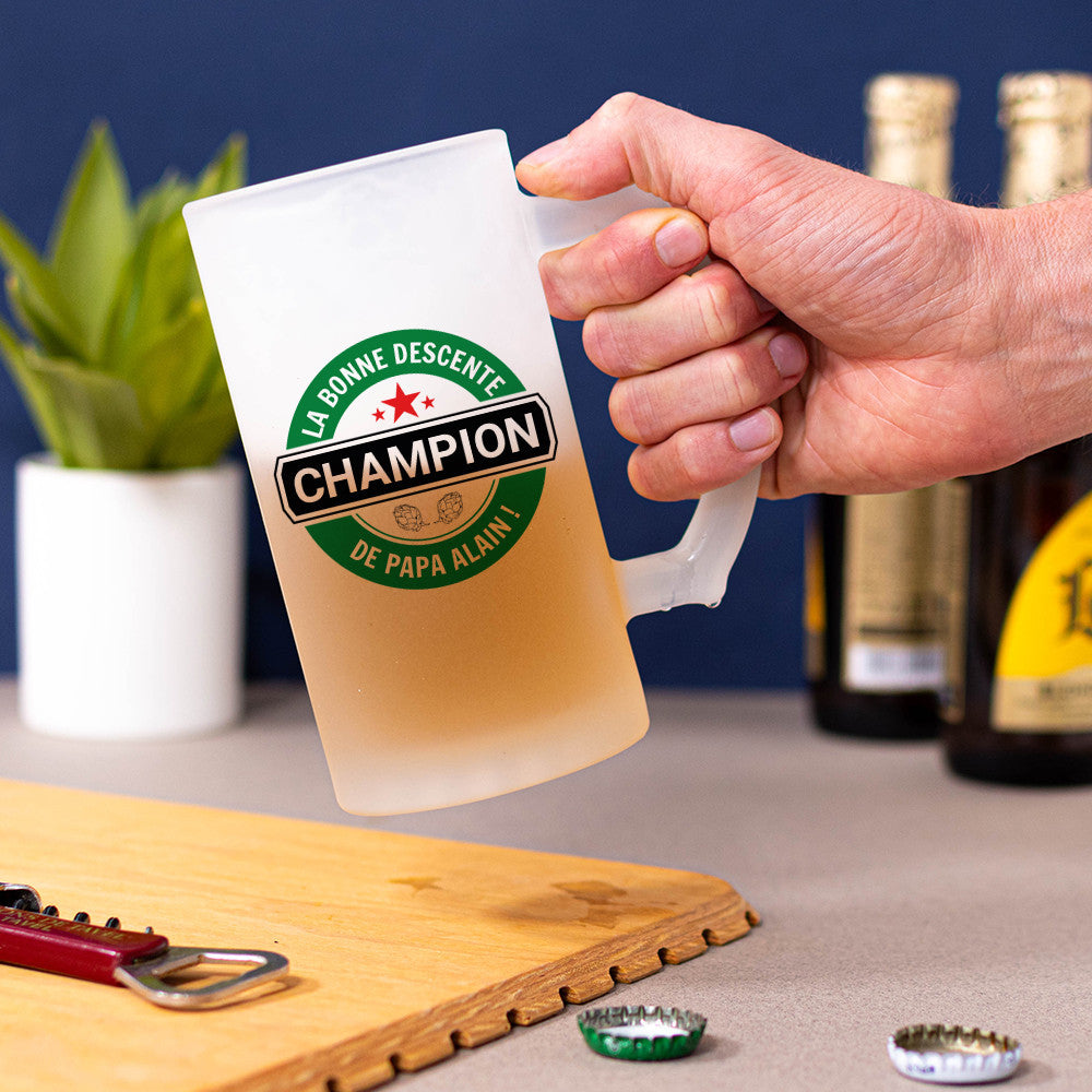 Chope Logo Bière à Personnaliser - Chope de Bière Personnalisée