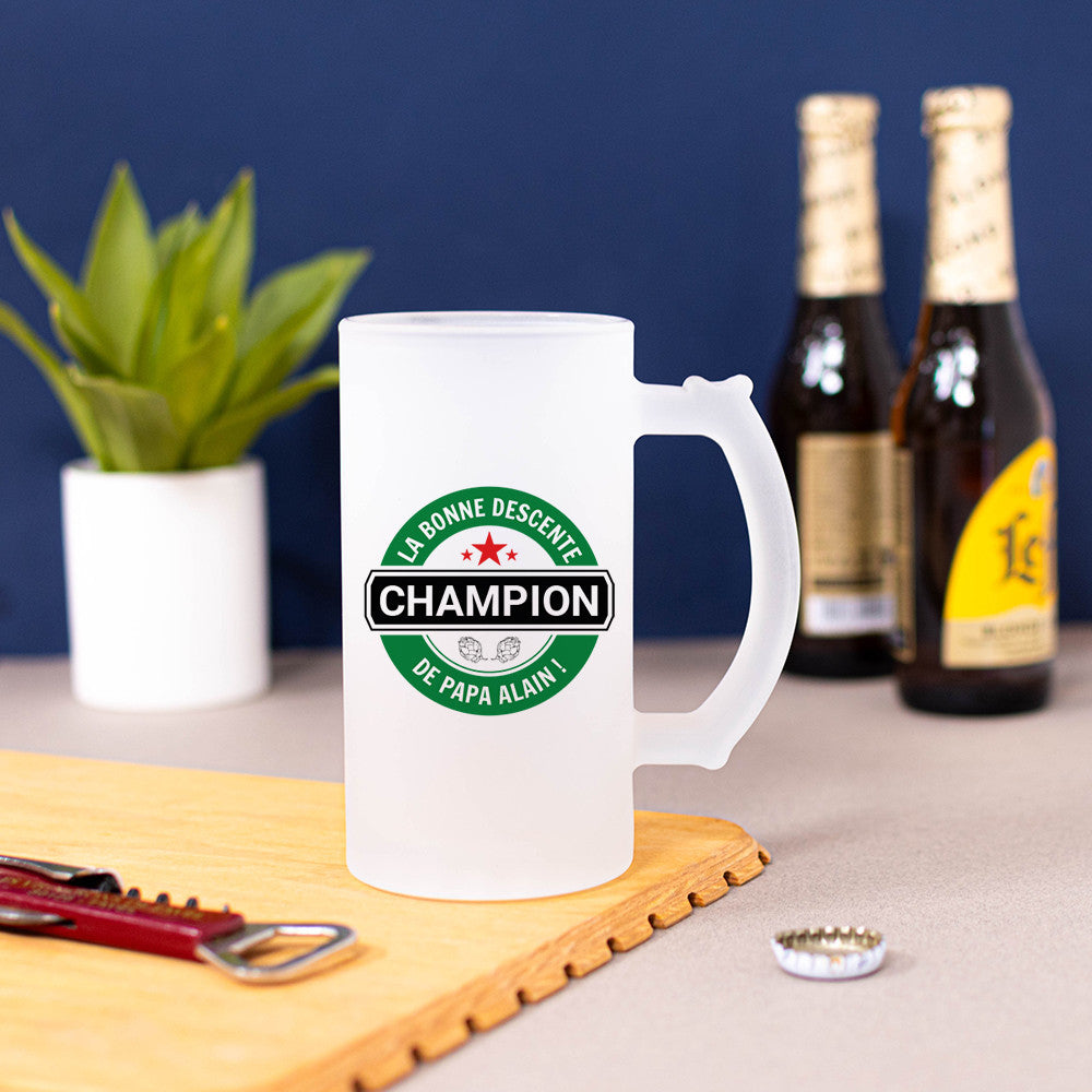 Chope Logo Bière à Personnaliser - Chope de Bière Personnalisée