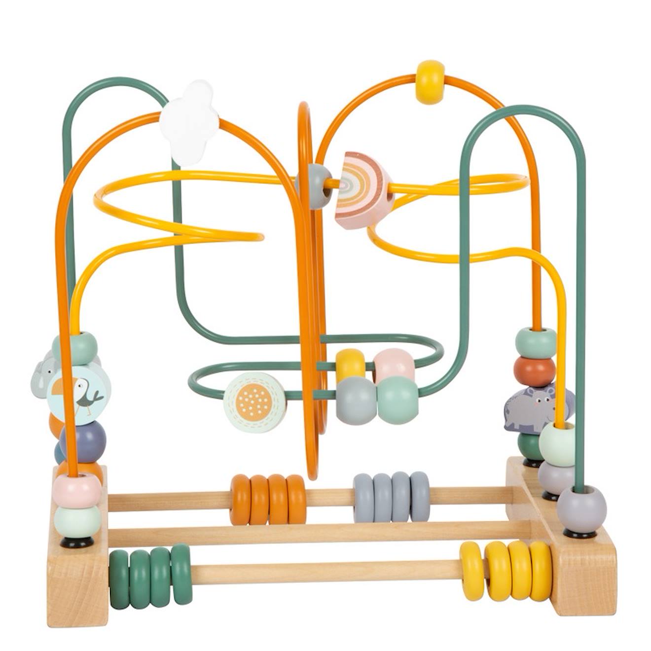 Circuit de motricité safari beige