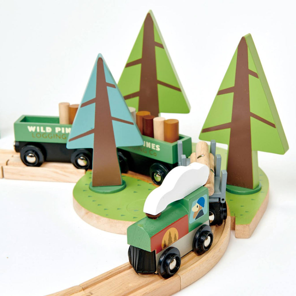 Circuit train beige, vert