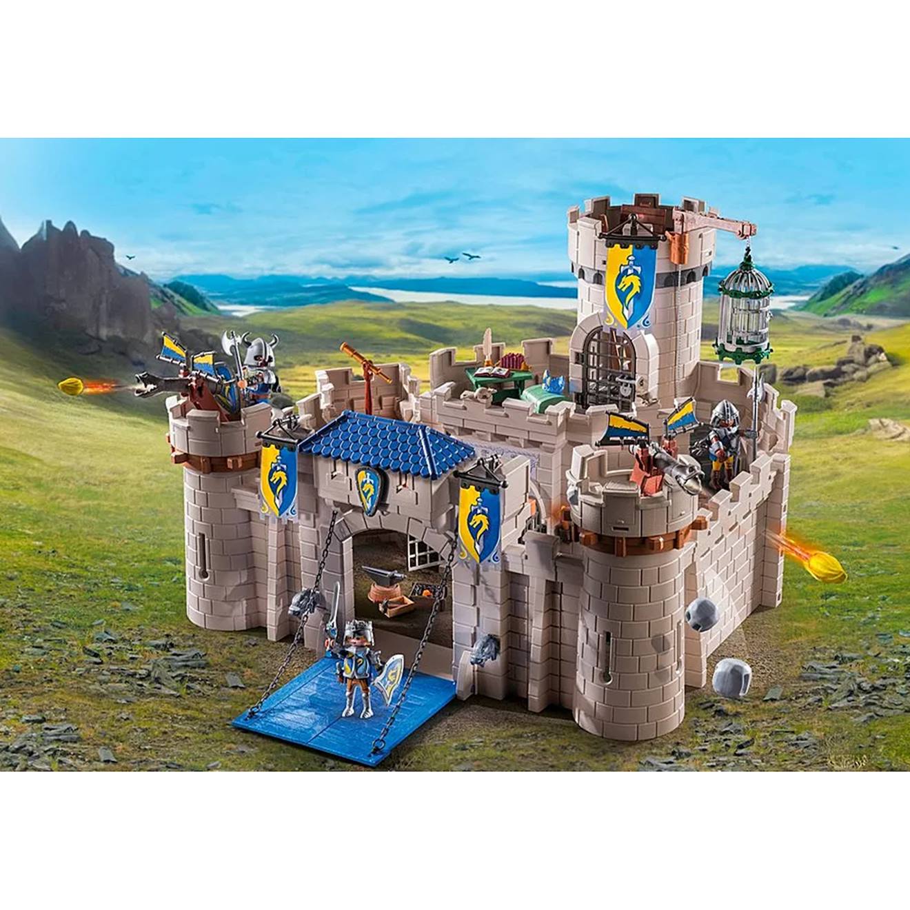 Citadelle des chevaliers novelmore 71642 multicolore