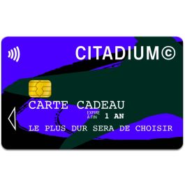 E-carte cadeau Citadium