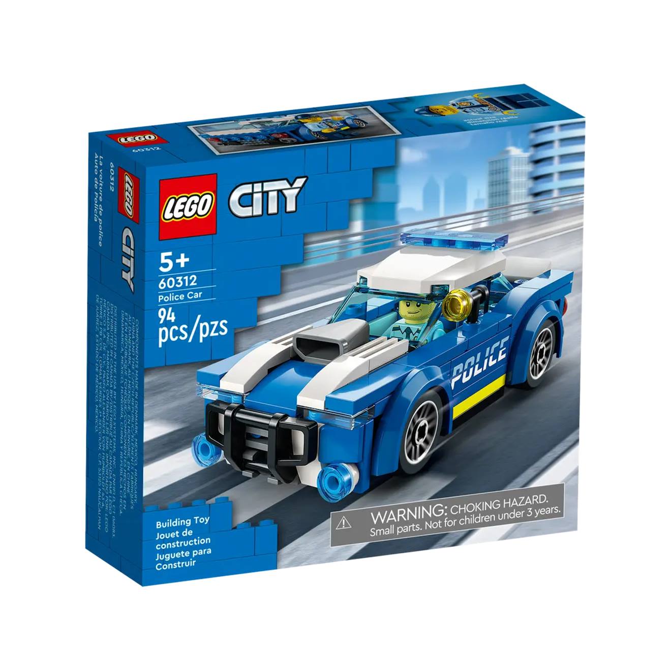 City la voiture de police 60312 multicolore