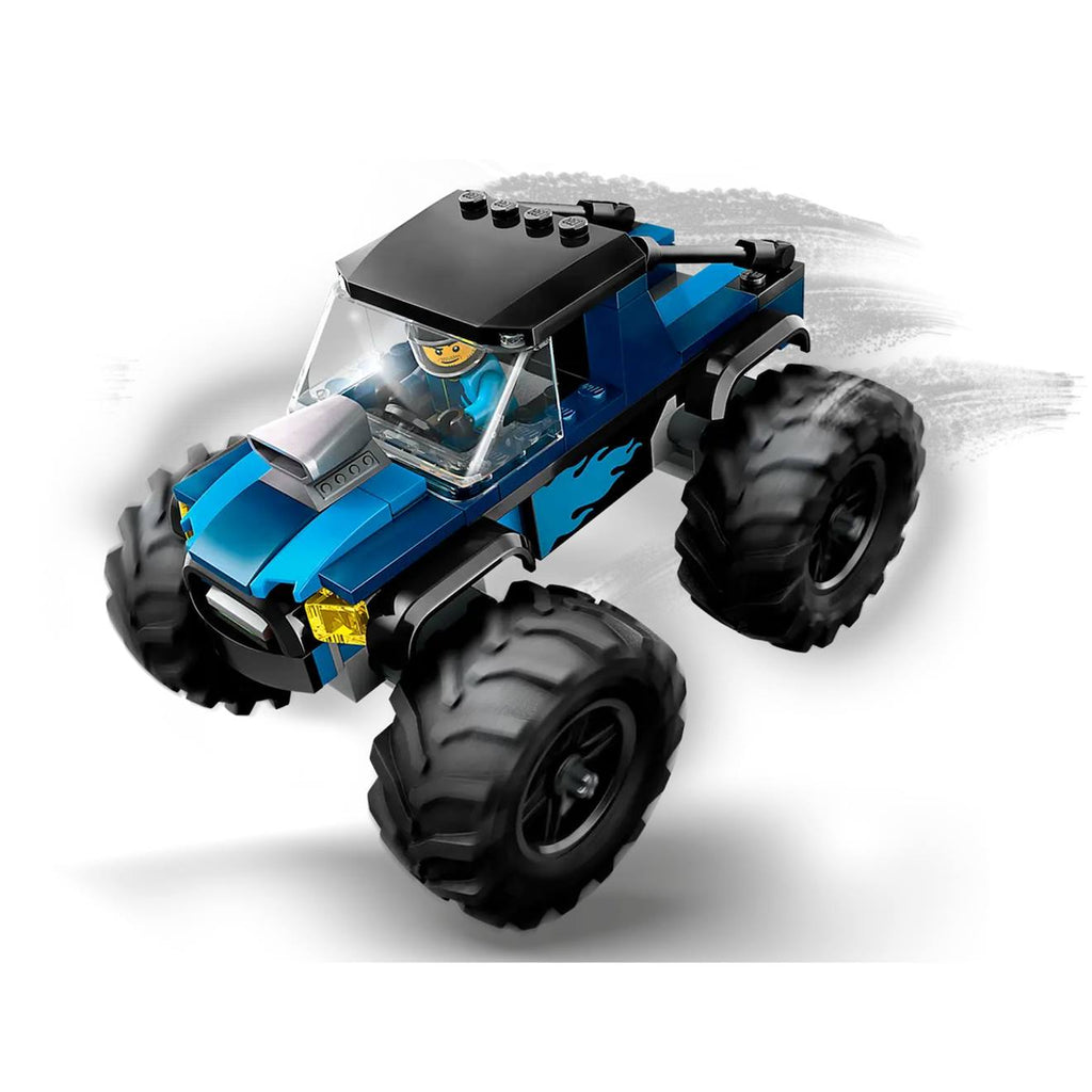 City le monster truck bleu 60402 multicolore